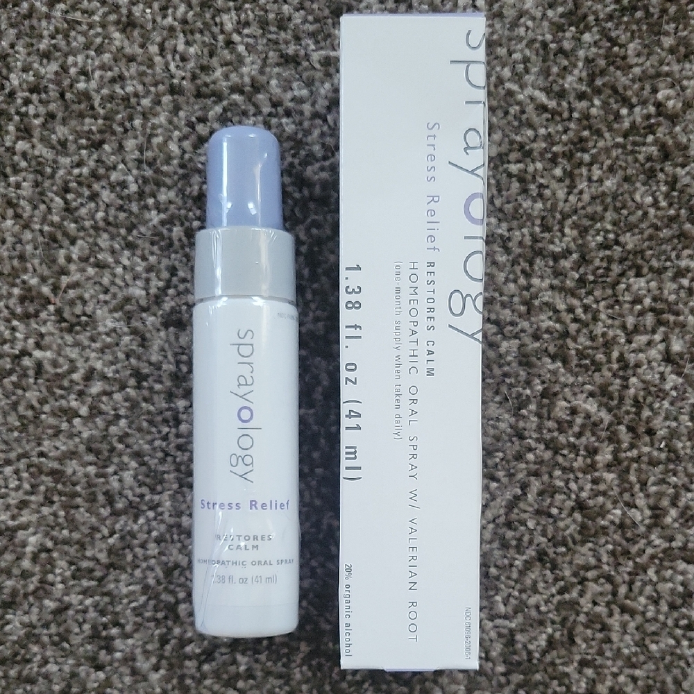 NEW Sprayology Stress Relief Oral Spray